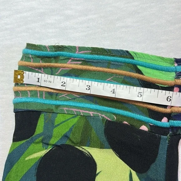 Farm Rio Pants Womens Ex-Small Tropique Embroidered Floral Anthropologie - Picture 9 of 15